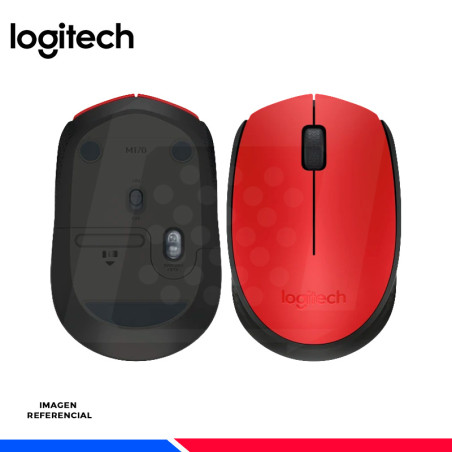 MOUSE LOGITECH M170 WIRELESS RED