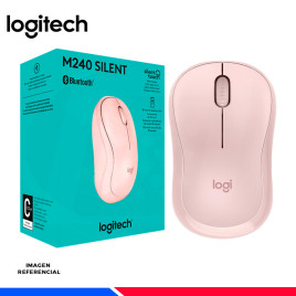 MOUSE LOGITECH M240 SILENT WIRELESS/BT ROSE