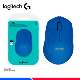 MOUSE LOGITECH M280 WIRELESS BLUE