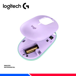 MOUSE LOGITECH POP BLUETOOTH FRESH VIBES LILA/GREEN