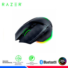 MOUSE INALAMBRICO/BT GAMING RAZER BASILISK V3 PRO, 35K DPi, BLACK
