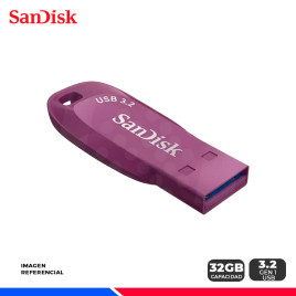 MEM. SANDISK ULTRA SHITF USB 3.2 GEN 1, 32GB PINK