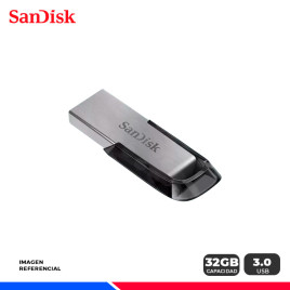 MEM. SANDISK ULTRA FLAIR USB 3.0 32GB SILVER