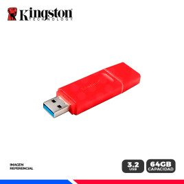 MEM. USB KINGSTON DATA TRAVELER EXODIA, 64GB, USB 3.2 GEN 1