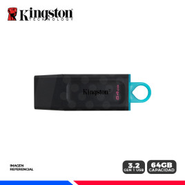 MEM. USB KINGSTON DATA TRAVELER EXODIA, 64GB, USB 3.2 GEN 1