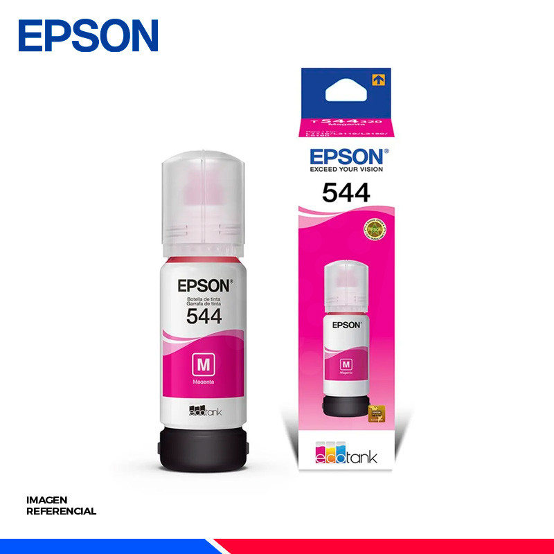 BOTELLA DE TINTA EPSON T544 MAGENTA