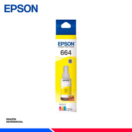 BOTELLA DE TINTA EPSON T664 AMARILLA