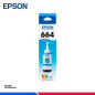 BOTELLA DE TINTA EPSON T664 CYAN