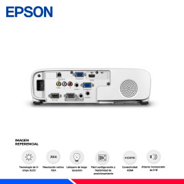PROYECTOR EPSON POWERLITE E20, 3400 LUMENES