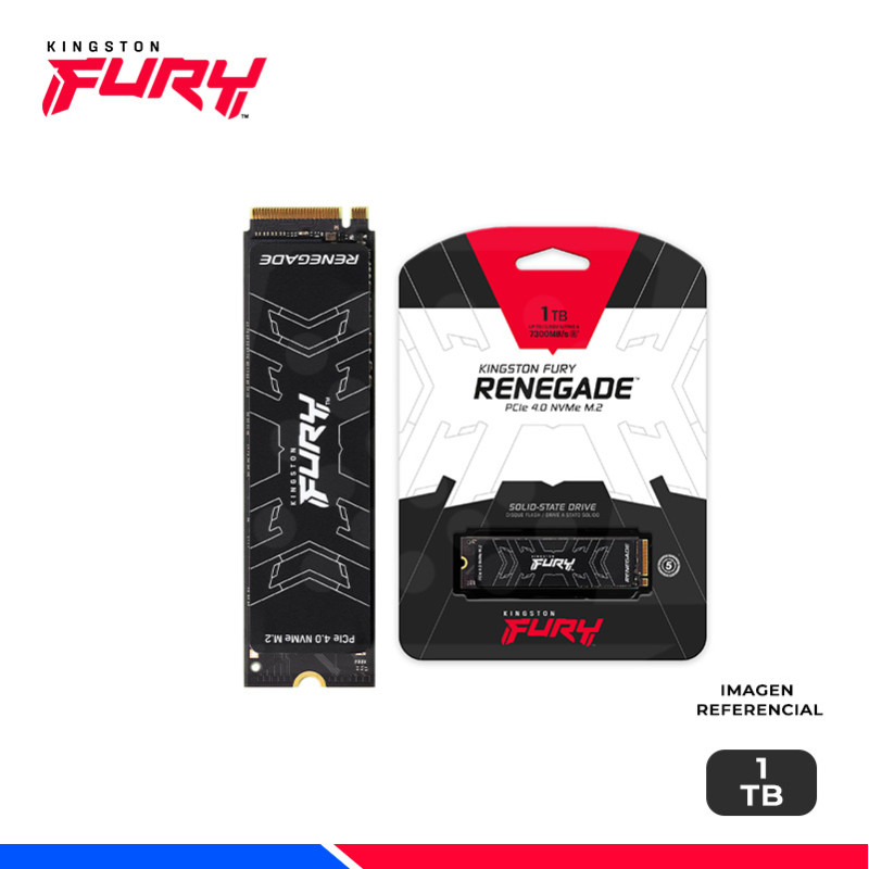 SSD KINGSTON FURY RENEGADE, 1TB M.2 PCIe 4.0 NVME SSD KINGSTON FURY RENEGADE, 1TB M.2 PCIe 4.0 NVME