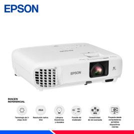 PROYECTOR EPSON POWERLITE X49 3LCD XGA, 3600 LUMENES