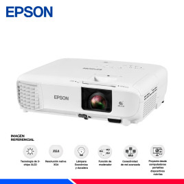 PROYECTOR EPSON POWERLITE X49 3LCD XGA, 3600 LUMENES