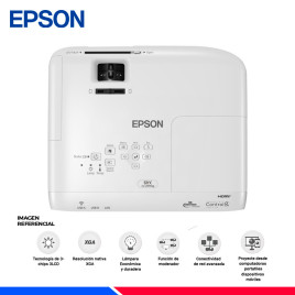 PROYECTOR EPSON POWERLITE X49 3LCD XGA, 3600 LUMENES