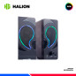 PARLANTE 2.0 HALION, GAMING HA-S334 LED