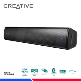 PARLANTE CREATIVE SOUND BAR STAGE AIR V2, BT, BLACK