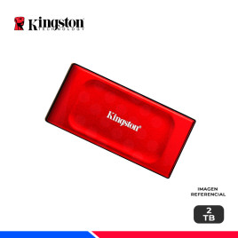SSD EXTERNO KINGSTON XS1000, RED, 2TB, USB 3.2 GEN 2 TIPO-C