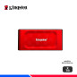 SSD EXTERNO KINGSTON XS1000, RED, 2TB, USB 3.2 GEN 2 TIPO-C