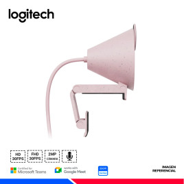 CAMARA WEB LOGITECH BRIO 300 FHD 1080p USB-C ROSE