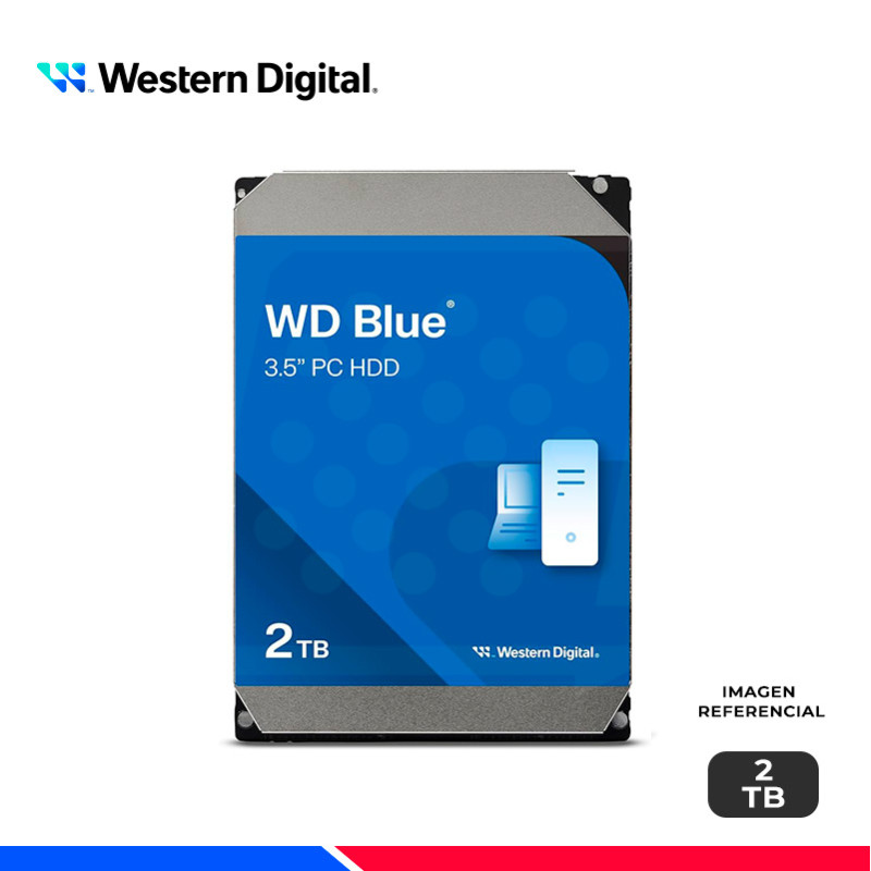 DISCO DURO WESTERN DIGITAL, 2TB SATA 7200 RPM