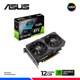 VGA ASUS DUAL GEFORCE RTX 3060 V2 OC 12GB GDDR6