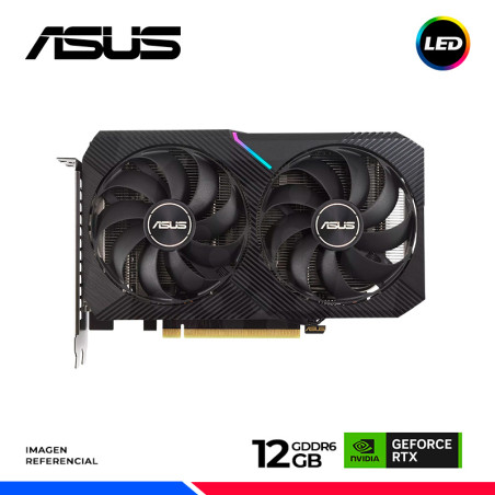 VGA ASUS DUAL GEFORCE RTX 3060 V2 OC 12GB GDDR6