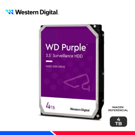 DISCO DURO WESTERN DIGITAL PURPURA SURVEILLANCE, 4TB