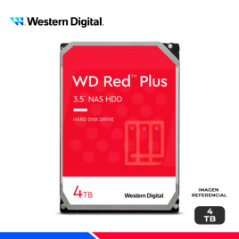 DISCO DURO WESTERN DIGITAL RED PLUS NAS, 4TB