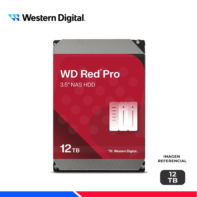 DISCO DURO WESTERN DIGITAL RED PRO NAS, 12TB DISCO DURO WESTERN DIGITAL RED PRO NAS, 12TB