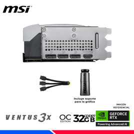 VGA MSI GEFORCE RTX 5090 32GB VENTUS 3X OC, GDDR7