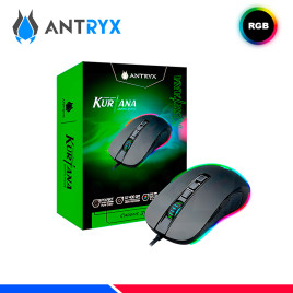 MOUSE GAMING ANTRYX CHROME STORM KURTANA RGB