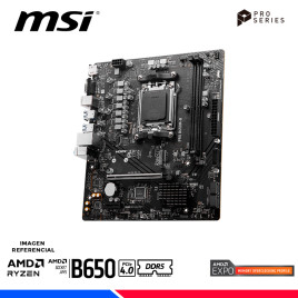 MAINBOARD MSI PRO B650M-B, DDR5, AM5, AMD