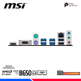 MAINBOARD MSI PRO B650M-B, DDR5, AM5, AMD