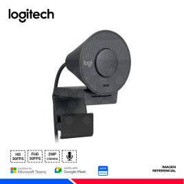 CAMARA WEB LOGITECH BRIO 300 FHD 1080p, USB-C BLACK