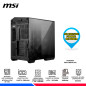 CASE MSI MAG PANO 100L PZ BLACK, V/TEMPLADO