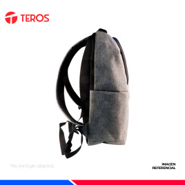 MOCHILA TEROS TE-ACS9013, POLIESTER, 15.6", GRIS