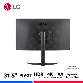 MONITOR LG 32UR550K-B, 31.5" VA, UHD 4K, 60Hz, 4ms