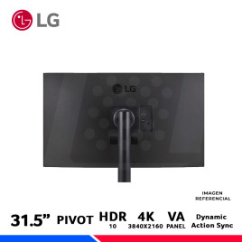 MONITOR LG 32UR550K-B, 31.5" VA, UHD 4K, 60Hz, 4ms