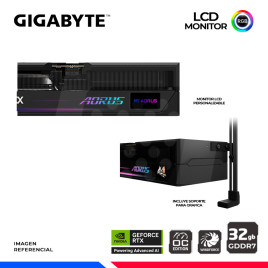 VGA GIGABYTE AORUS GEFORCE  RTX 5090 MASTER 32GB OC, GDDR7