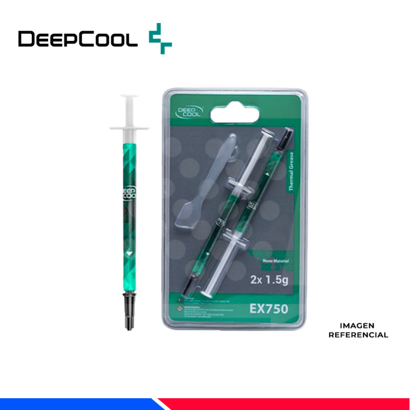 PASTA TERMICA DEEPCOOL EX750 3 GRAMOS PASTA TERMICA DEEPCOOL EX750 3 GRAMOS