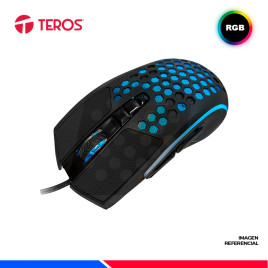 MOUSE GAMING TEROS TE-1210G, 7 BOTONES, RGB