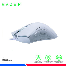 MOUSE RAZER DEATHADDER ESSENTIAL, 6400 Dpi, WHITE