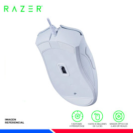 MOUSE RAZER DEATHADDER ESSENTIAL, 6400 Dpi, WHITE