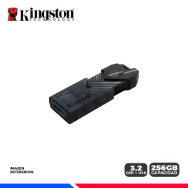 MEM. USB KINGSTON DATA TRAVELER EXODIA ONYX, 256GB, USB 3.2, GEN 1, NEGRO