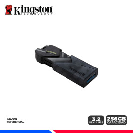 MEM. USB KINGSTON DATA TRAVELER EXODIA ONYX, 256GB, USB 3.2, GEN 1, NEGRO
