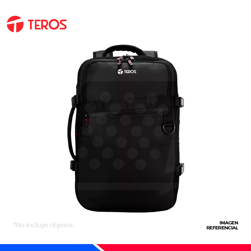 MOCHILA TEROS TE-ACS9025, NYLON, 15.6" BLACK MOCHILA TEROS TE-ACS9025, NYLON, 15.6" BLACK