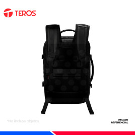 MOCHILA TEROS TE-ACS9025, NYLON, 15.6" BLACK