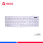 TECLADO MULTIMEDIA TEROS TE-4069S, USB, WHITE TECLADO MULTIMEDIA TEROS TE-4069S, USB, WHITE
