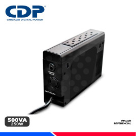 UPS CDP INTERACTIVO PORTATIL Li504i, 500VA/250W, 4 TOMAS