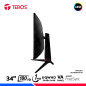 MONITOR GAMING TEROS TE-3411G, 34" CURVO VA, WQHD, 180Hz, 1ms, FreeSync MONITOR GAMING TEROS TE-3411G, 34" CURVO VA, WQHD, 180Hz, 1ms, FreeSync