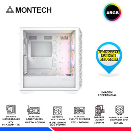 CASE MONTECH AIR 903 MAX, WHITE
